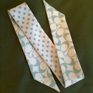 Coach twilly neck / purse scarf